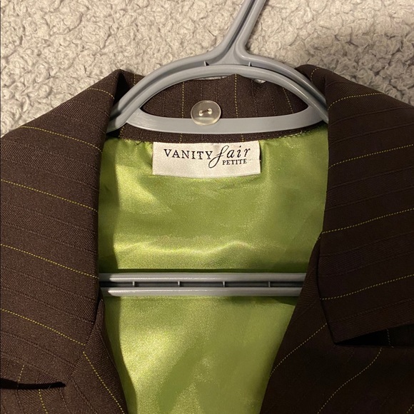 Vintage Pinstripe Blazer and Pants Set - Picture 3 of 4